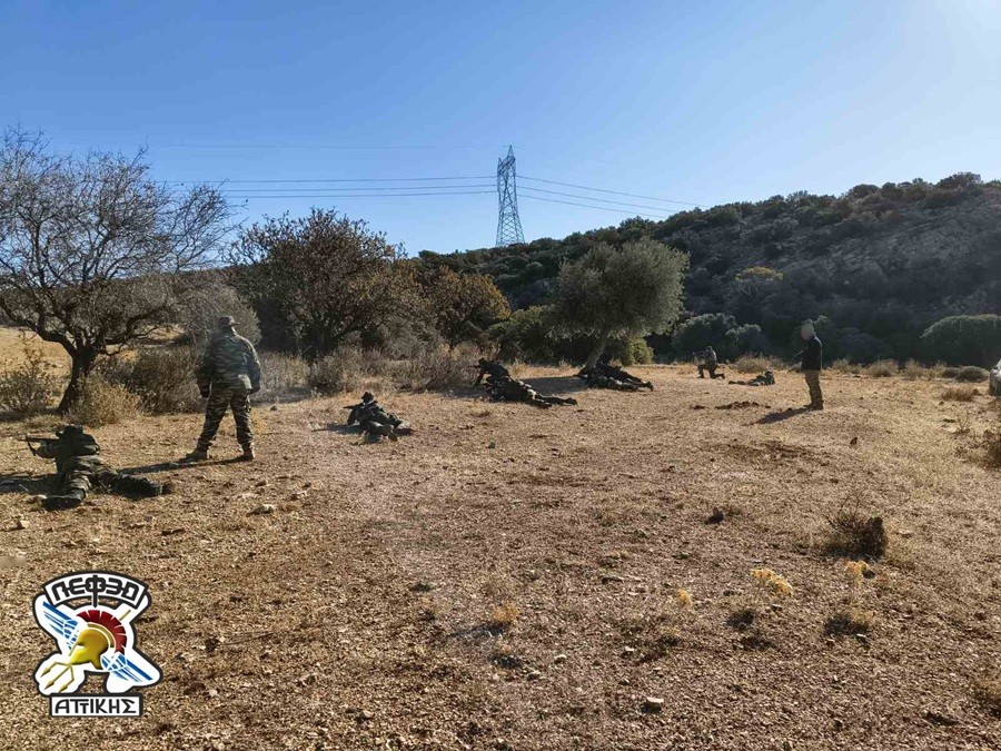 Εκπαίδευση σε Αντικείμενα Πεζικού για τη ΛΕΦΕΔ Αττικής