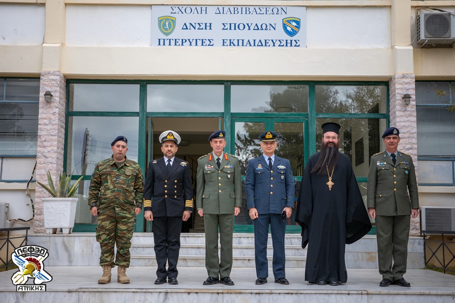 Παρουσία εκπροσώπων όλων των κλάδων των ΕΔ, η κοπή πίτας της ΛΕΦΕΔ Αττικής